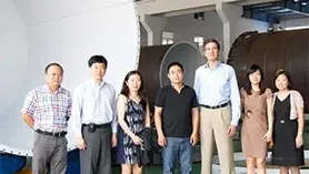 美国科幕公司来访